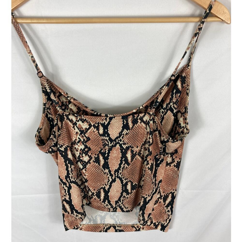 Urban Outfitters Snakeskin Crop Tank Size Small - Picture 4 of 4